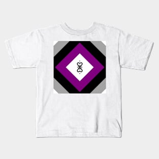 Ace Hearts and Diamonds Kids T-Shirt